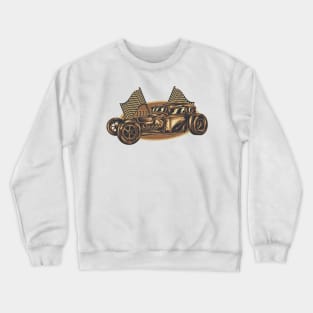 Gold Hot Rod Crewneck Sweatshirt